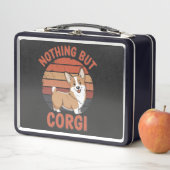 Nichts als Corgi Metall Brotdose (Beispiel)