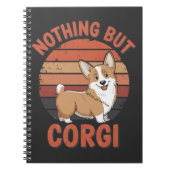 Nichts als Corgi Notizblock (Vorderseite)