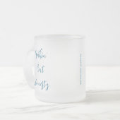Nichts als Ehrlichkeit Mattglastasse (Vorderseite Links)