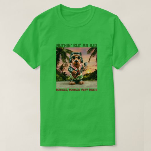 Nichts als ein Ilio T-Shirt (Design vorne)
