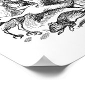 Nichts als ein Kartenpack ! Poster (Ecke)