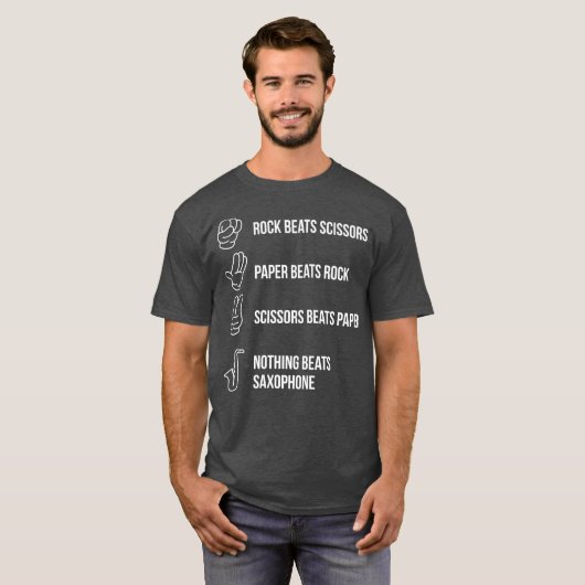 Nichts als ein sächsisches Geschenk für Jazz Tenor T-Shirt (Vorne ganz)