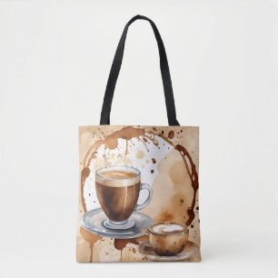 Nichts als Kaffeeflecken Tasche