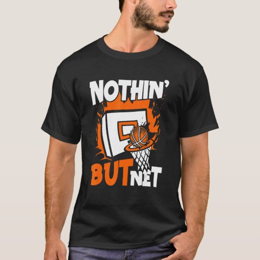 Nichts als Net Pro Player Beruflich Basketbal T-Shirt (Vorderseite)