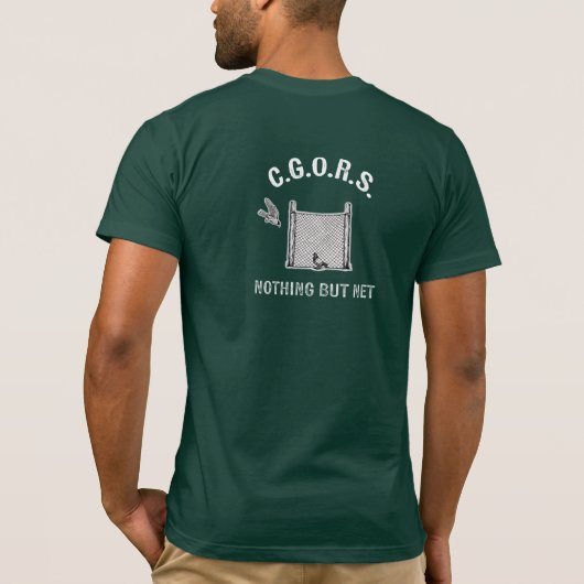 Nichts-als-Netz-T-Shirt T-Shirt (Rückseite)
