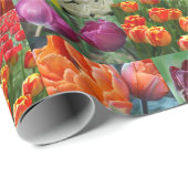 nichts als Tulpen Geschenkpapier (Rolleneckpunkt)