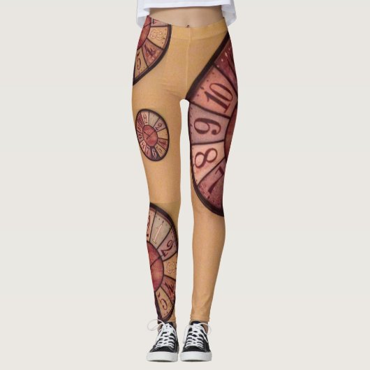 Nichts als Zeit!!!! Leggings (Vorderseite)