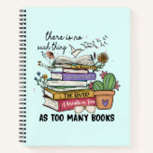 Nichts als zu viele Bücher (Vorderseite)