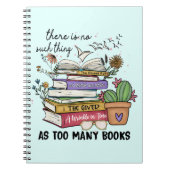 Nichts als zu viele Bücher (Vorderseite)