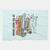 Nichts als zu viele Bücher Geschirrtuch (Horizontal)
