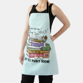 Nichts als zu viele Bücher Schürze (InSitu)