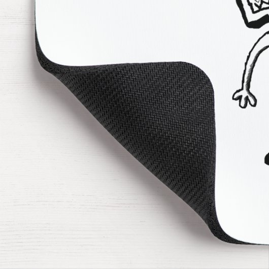 Nichts an mousepad (Ecke)