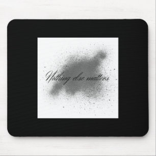 Nichts anderes ist Aufkleber1 Mousepad