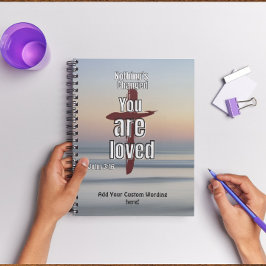 "Nichts ändert sich, du bist geliebt" Journal Notizblock