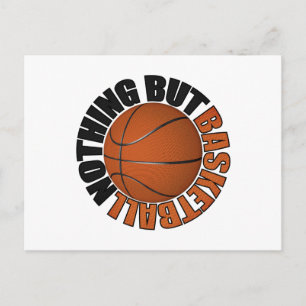 Nichts außer Basketball Postkarte