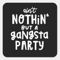 Nichts außer einem Gangsta Party 90er Hip Hop Rap