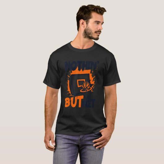 Nichts außer Net Pro Player Beruflich Basketba T-Shirt (Vorne ganz)