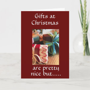 *NICHTS BEATS FAMILIE & FREUNDE* BEI CHRISTMAS KARTE