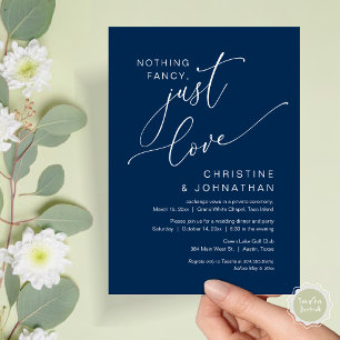 Nichts Besonderes, Nur Liebe, Flitterwochen-Dinner Einladung