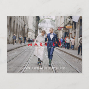 Nichts Besonderes, nur Liebe   Hochzeitsankündigun Einladungspostkarte