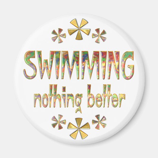 Nichts besser schwimmen magnet (Vorne)