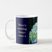 Nichts bessere gute Schale Kaffee mit der Kaffeetasse (Links)