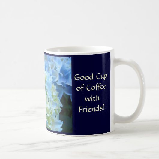 Nichts bessere gute Schale Kaffee mit der Kaffeetasse (Rechts)