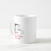 Nichts Besseres als dieses Buch Kaffee Kaffeetasse (Vorderseite Links)