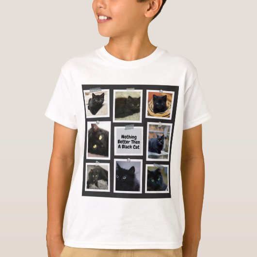 Nichts Besseres als eine schwarze Katze T-Shirt (Vorderseite)