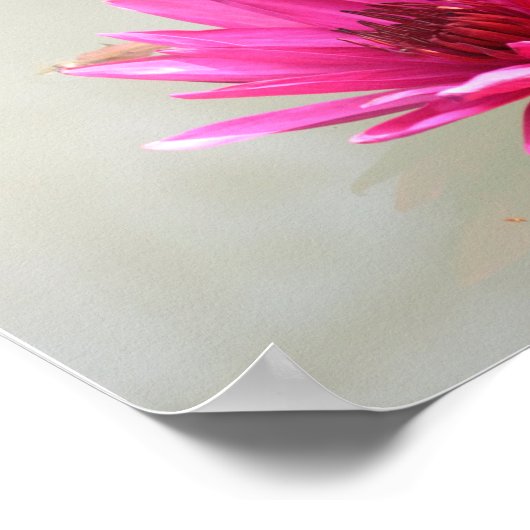 nichts bleibe dasselbe, genießen Sie jeden Augenbl Poster (Ecke)