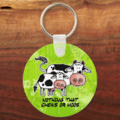 nichts, das kaut oder moos schlüsselanhänger (Vorderseite)