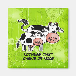 nichts, das oder moos kaut magnet