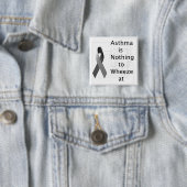 Nichts des Asthmas Wheeze am Knopf Button (Beispiel)