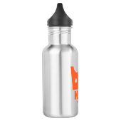 Nichts Edelstahlflasche (Links)