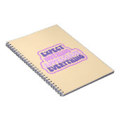 Nichts erwarten, schätzen alles Dankbarkeit Notizblock (Rechte Seite)