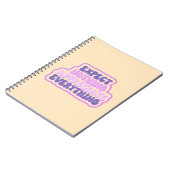 Nichts erwarten, schätzen alles Dankbarkeit Notizblock (Linke Seite)