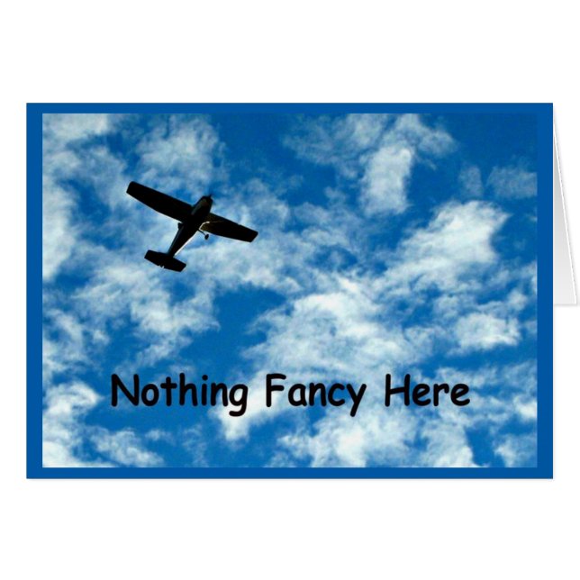 Nichts Extravagant hier nur eine Flugzeug Boss's D (Vorderseite (Horizontal))