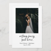 Nichts Extravagant, nur Ankündigung zur Liebe (Vorne/Hinten)