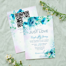 Nichts extravagant nur Liebe blau aquamarine Blume