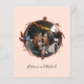 Nichts Extravagant nur Liebe Budget Hochzeit Einla (Rückseite)