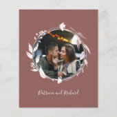 Nichts Extravagant nur Liebe Budget Hochzeit Einla (Rückseite)