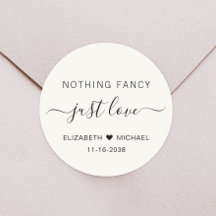 Nichts Extravagant nur Liebe Cream Wedding