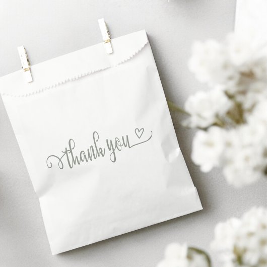 Nichts Extravagant nur Liebe Danke Geschenktütchen