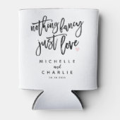 Nichts Extravagant nur Liebe Dosenkühler (Vorderseite)