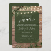 Nichts Extravagant nur Liebe Einladung (Vorne/Hinten)