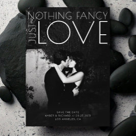 Nichts Extravagant nur Liebe Einzigartig Moderne H Save The Date