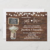Nichts Extravagant nur Liebe Elopement Western lad Save The Date (Vorderseite)