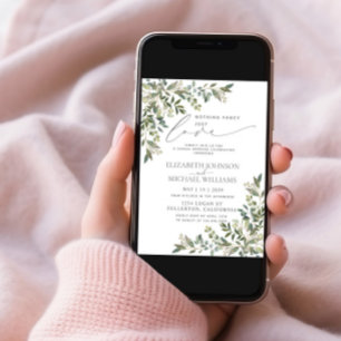 Nichts Extravagant nur Liebe Eukalyptus Lässig Hoc Einladung