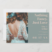 Nichts extravagant nur Liebe Foto erröten Save the (Vorderseite)