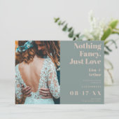 Nichts extravagant nur Liebe Foto erröten Save the (Stehend Vorderseite)